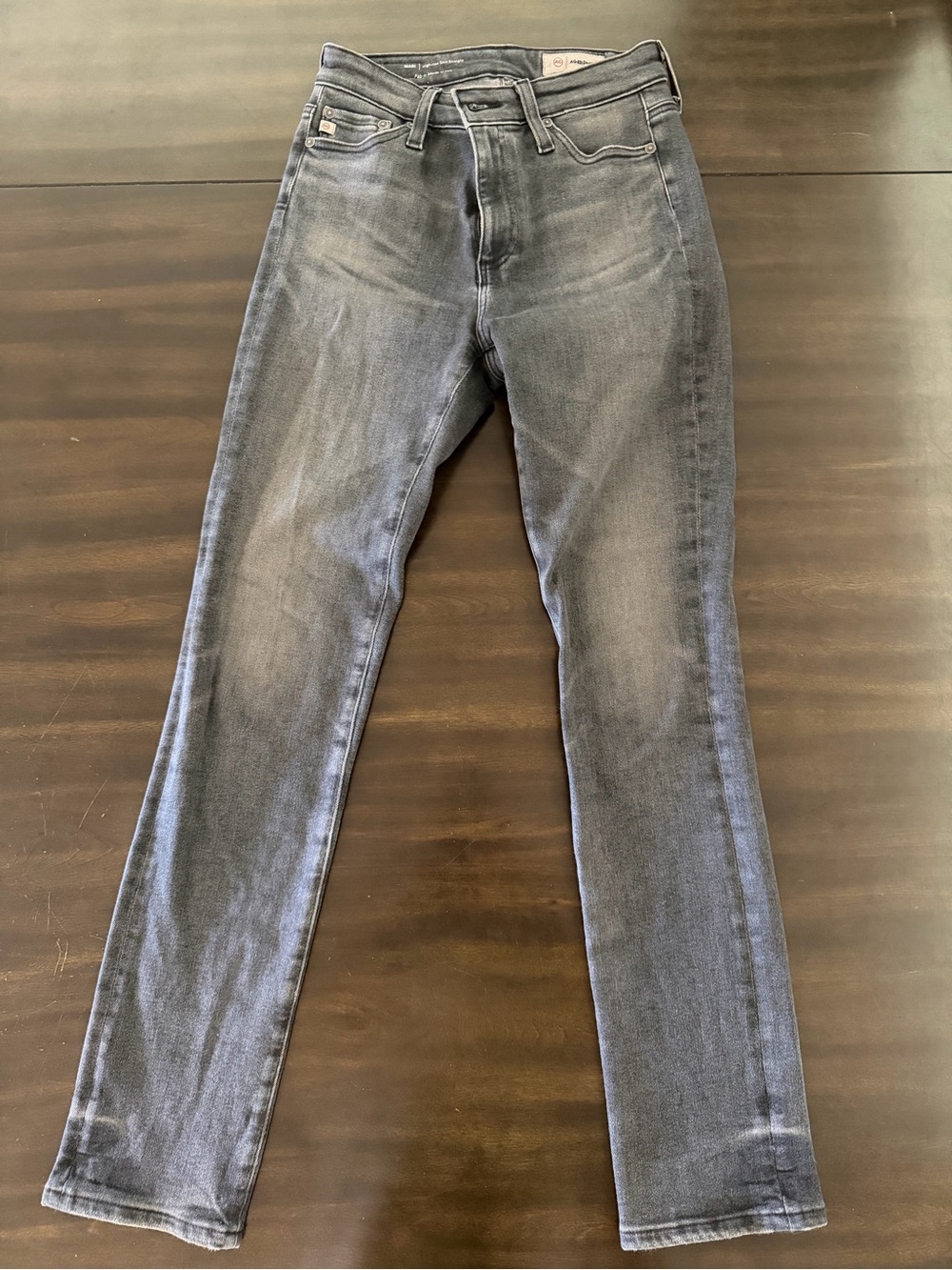 AG Adriano Goldschmied Men's Skinny Jeans in Washed Gray